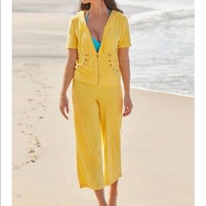 Boston Proper, Size XS, Terry Warmup Set